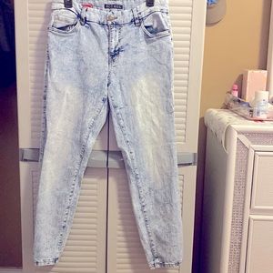 Hot kiss skin mid rise skinny ankle 14